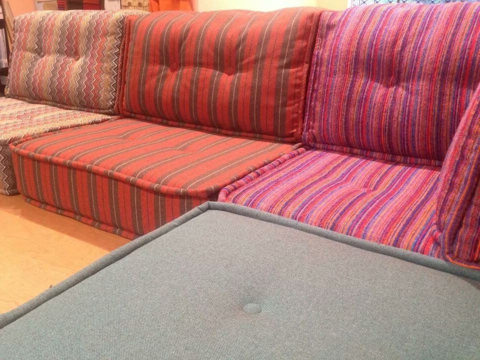 Изготовление подушек для софы в Москве фото